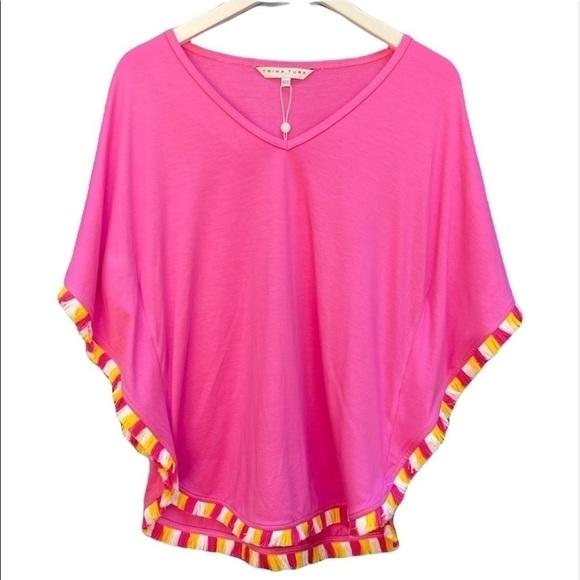 Trina Turk Tops - TRINA Turk Delfino Top in Pink Fusion Size XS/S New with Tags